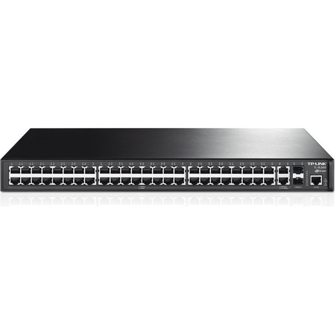 Коммутатор TP-LINK TL-SL3452 на 48 портов 10/100 Мбит/с и 4 гигабитных порта